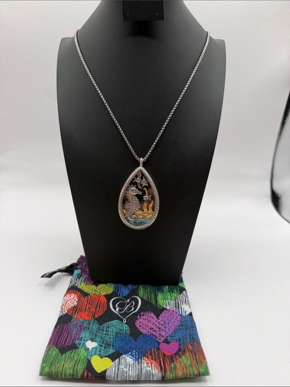Retired Brighton Sea Current Convertible Shaker Necklace